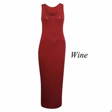 Womens Racer Maxi Dress Jersey