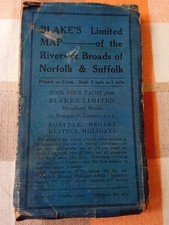 ANTIQUE BLAKES LTD MAP NORFOLK