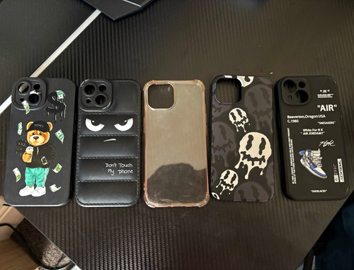 Shockproof back cases - 5x, for