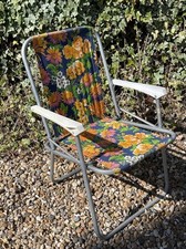 Vintage Floral Folding Deck