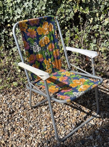 Vintage floral folding deck - floral,