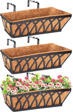 Deck Railing Planter Window