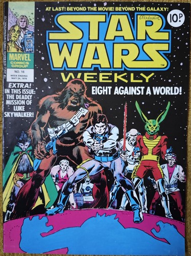 Star wars weekly 16 vintage - star,
