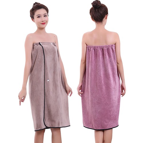 Tibemi wrap towel 2pcs coffee - 2pcs,