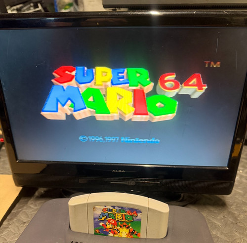 Super mario nintendo n64 - super, 64