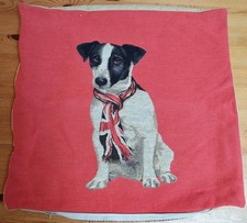 Union Jack Russell Terrier Cushion Cover