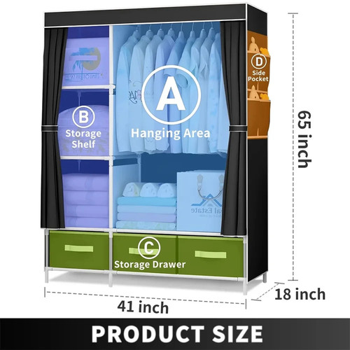 2026 new portable wardrobe - 2026,