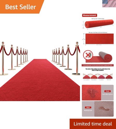 Heavy duty 3x10 red - ft, carpet