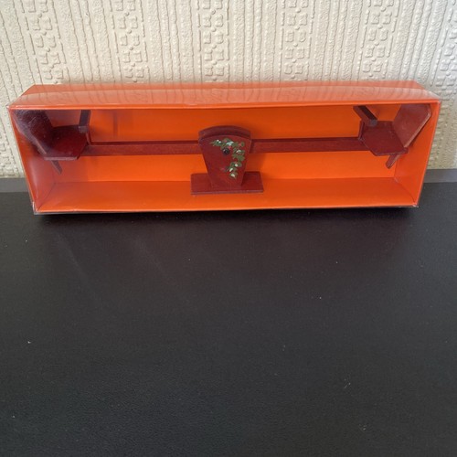 Vintage wooden dolls house - vintage,
