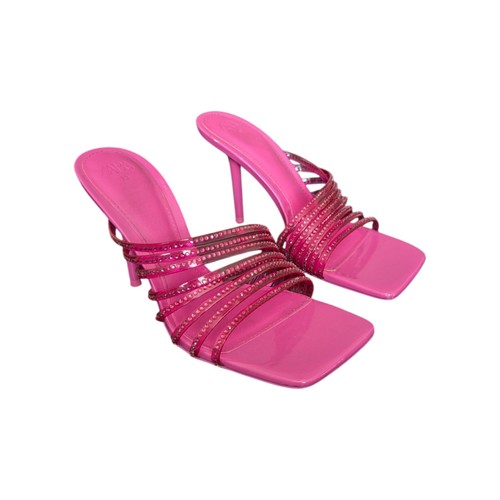 Zara rhinestone vinyl high - zara,