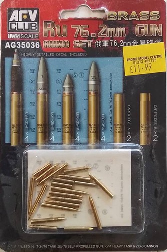 Afv club ag35036 ammo set - afv, 1/35