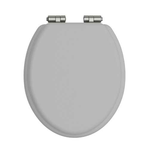 Heritage dove grey toilet seat - dove,