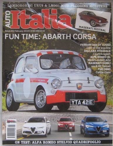 Auto italia magazine - auto, 02/2018
