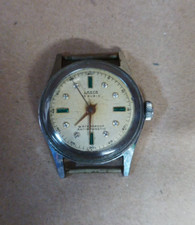 Lanta 15 Rubis Vintage Watch With Precious Stone Hour  Markers Not Working !