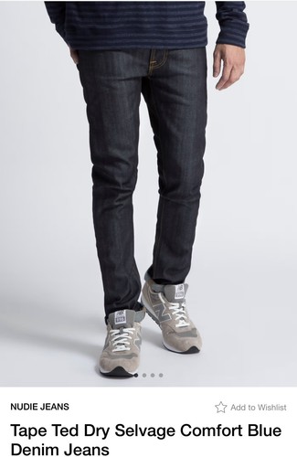 Nudiejeans men dry selvedge - nudiejeans,