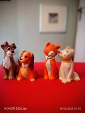 Pair Of Bullyland Disney Couples Duchess Abd Thomas O Malley And Lady And Tramp