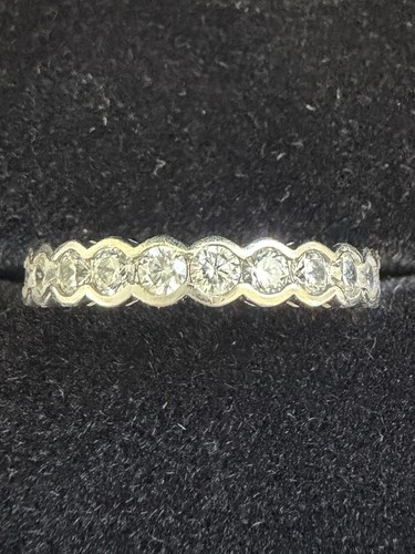 Diamonique full eternity ring - full,
