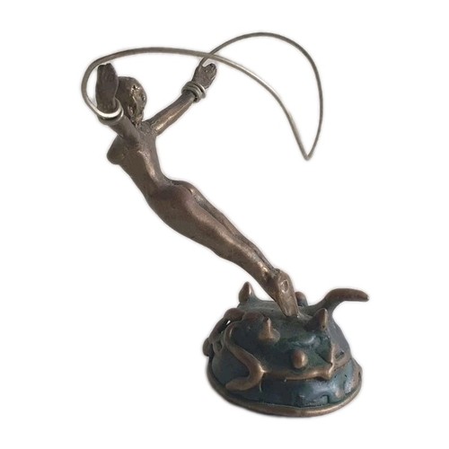 Art deco bronze nude - bronze, /