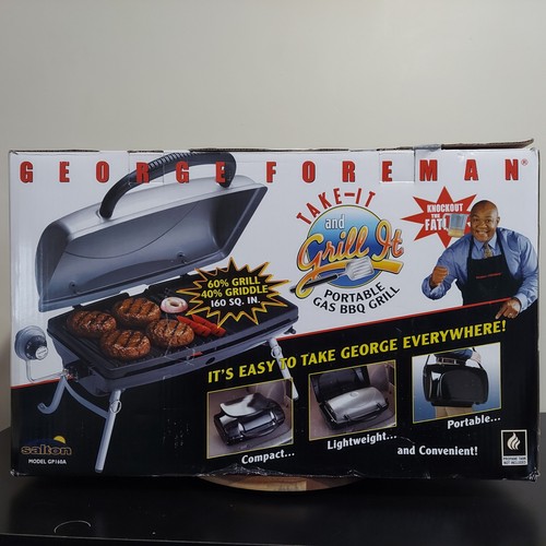 George foreman portable gas - george,