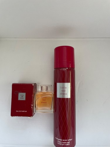 Avon little red dress perfumed - avon,