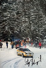 Stig Blomqvist Hand Signed