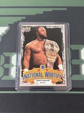 Swerve Strickland 2024 Upper Deck National Convention National Worthy NSCC #NW10