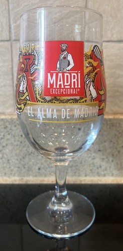 Madri beer glass alma de - glass,