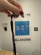 Usher Past Present Future Tour Backstage Pass Lanyard