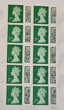 10 Second Class Stamps Queen