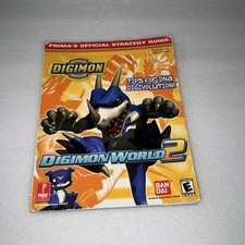 Digimon World 2 Prima's Official Strategy Guide Digital Monsters Acceptable RARE