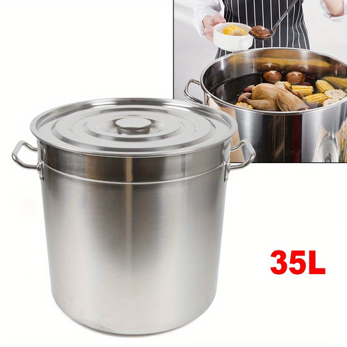 35l stainless steel - stock, pot