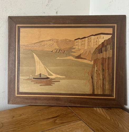 Vintage italian marquetry - vintage,