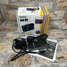Vivitar DVR 1080HD Camcorder | Full HD 12.1MP Video Camera with Box & Charger