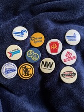 Railroad Vintage Pins/Badges