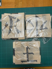 Joblot 3 Latch Hook Kit