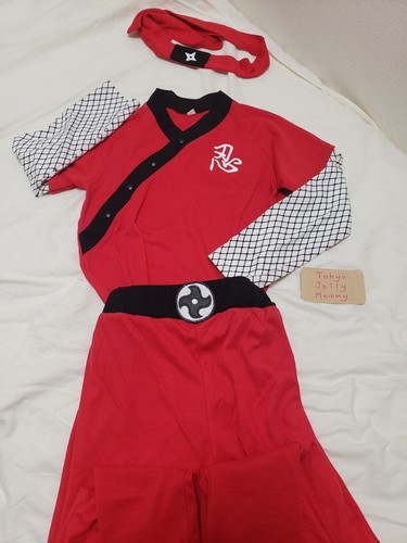 Ninja costume red for child - ninja,