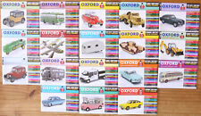Oxford Diecast Pocket Catalogues 2014 - 2020 - £1 Each - Choose (Combined Post)