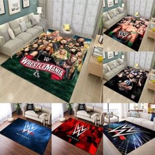 3D WWE WRESTLING LEGENDS Rug Living Room Bedroom Carpet Floor Mat Doormat Gift 1