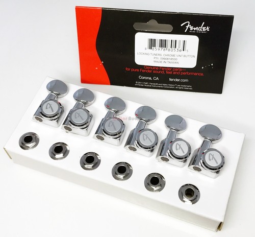 Fender locking vintage button - locking,