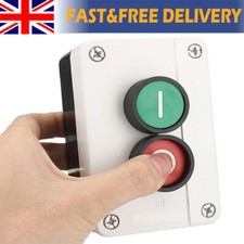 Red Green Momentary Push Button Switch Emergency Stop Latching Button Switch Box