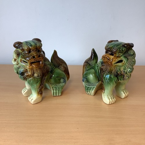 Pair vintage chinese foo - 2x,