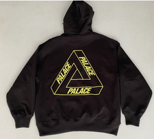 Palace Tri-Ferg Hoodie Black Size Large - New & Unworn