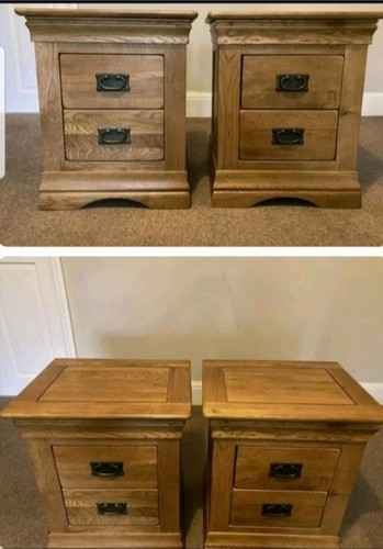 Double wardrobes bedside - 2x,