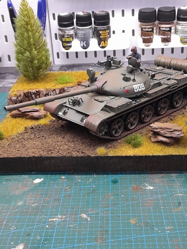 Diorama scale with - with, t62a