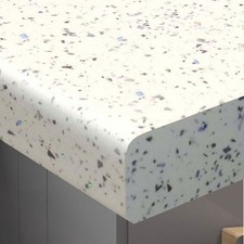 White sparkle kitchen worktop - sparkle,