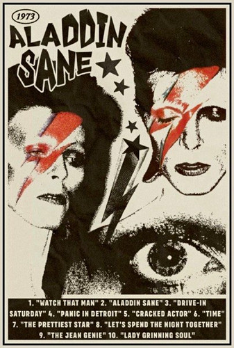 David bowie aladdin sane - bowie,