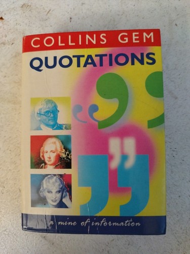 Collins gem quotations - collins,