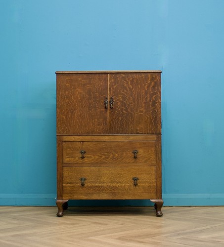 Art deco oak - art, tallboy