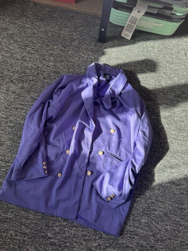 Fun lilac double breasted - fun, double-breasted