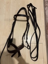 Brown Full Size Bridle Caldene English Leather